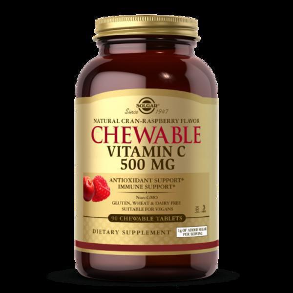 solgar vitamin c brus-malina tbl.a90